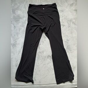 Lululemon groove super high rise flared leggings